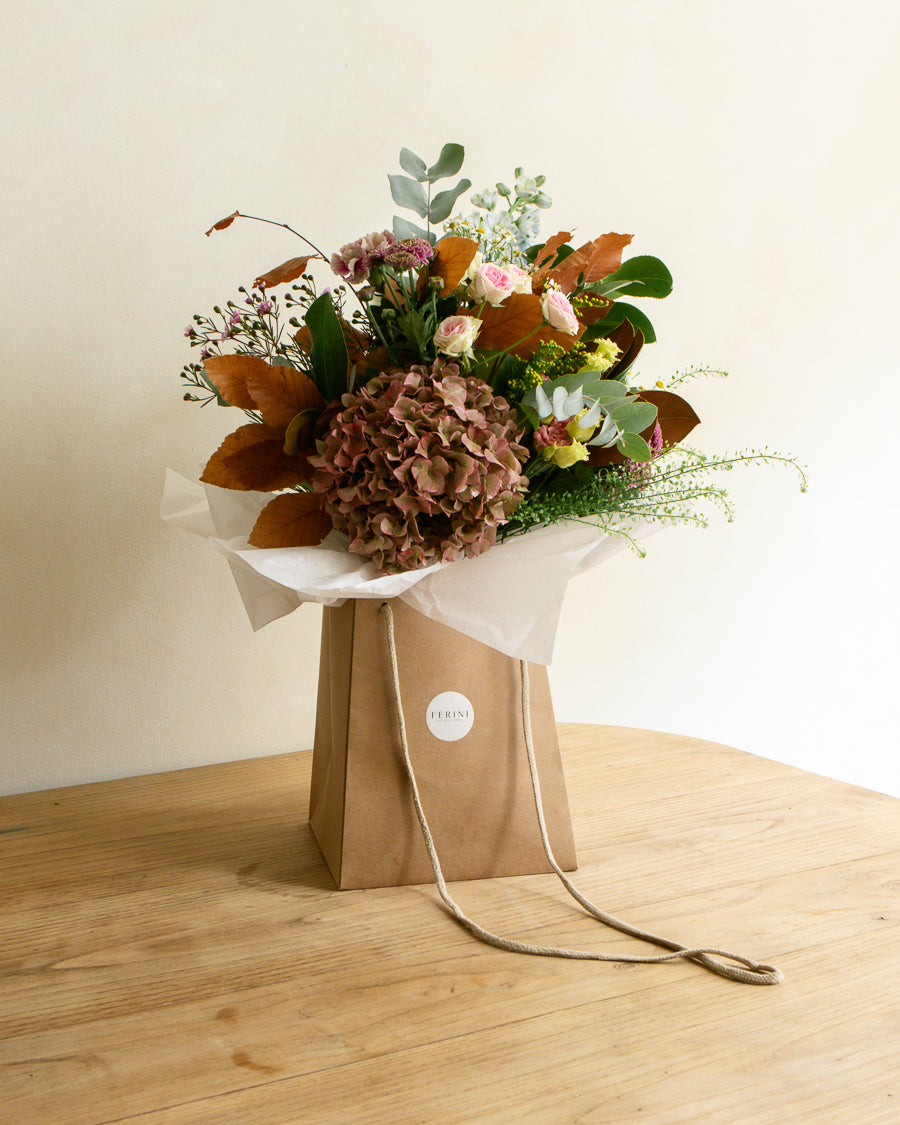 Bolsa de flor de temporada