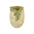 Jarrón cerámico vegetal