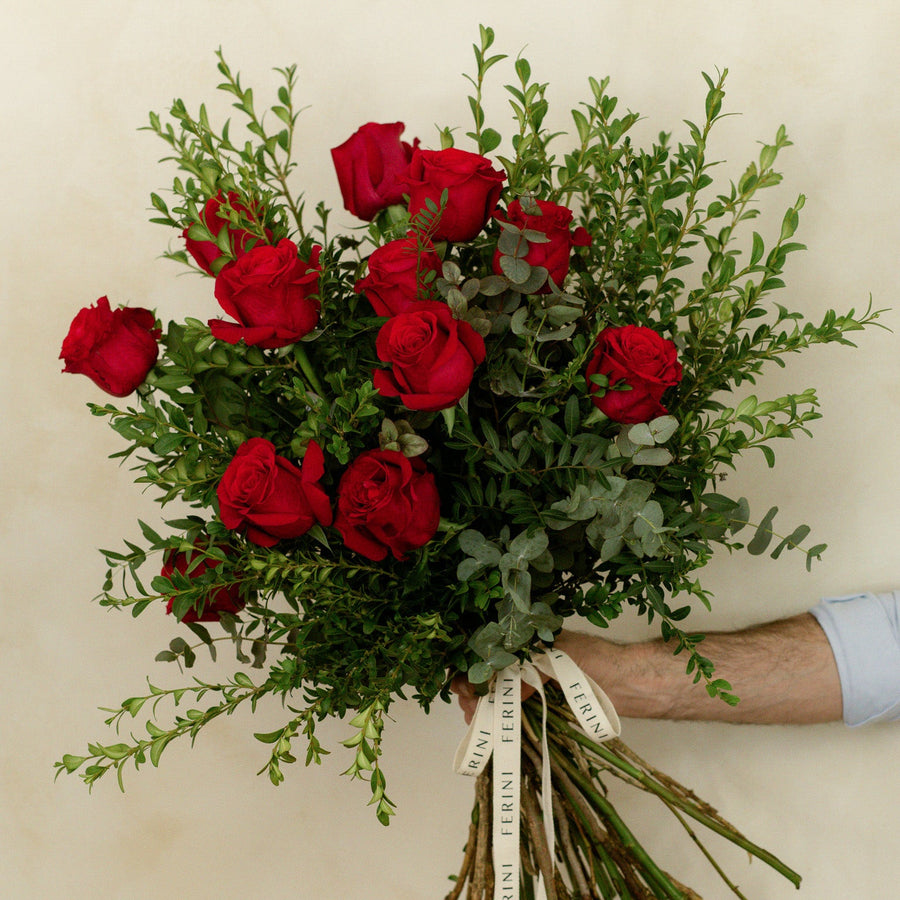 Ramo de Rosas Rojas Premium