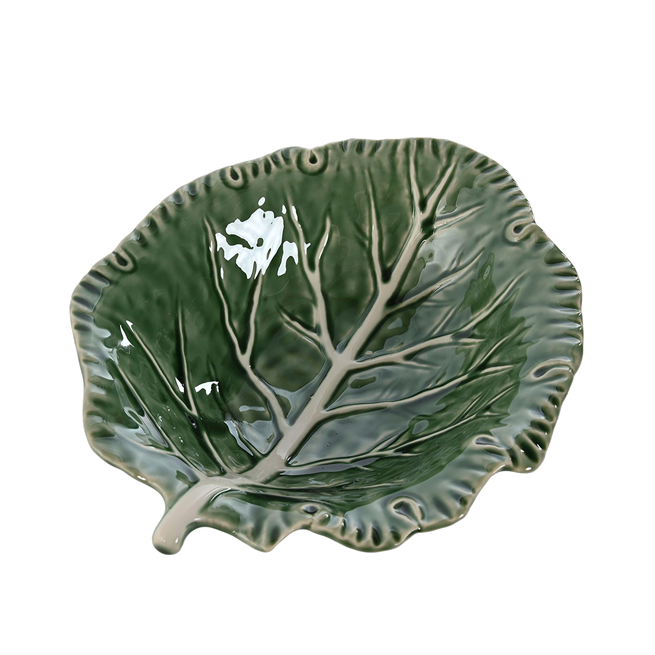 Ensaladera gres repollo verde