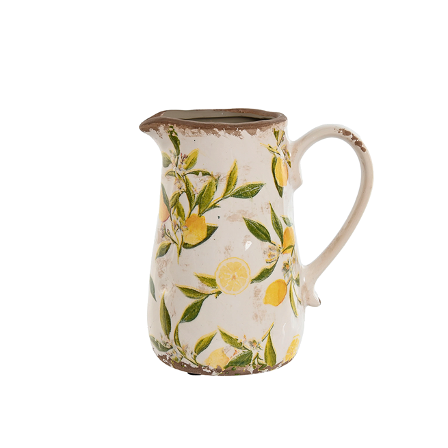 Jarra gres limones